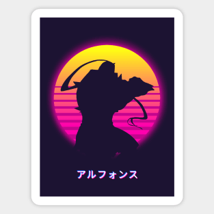 Alphonse Elric - Retro Magnet